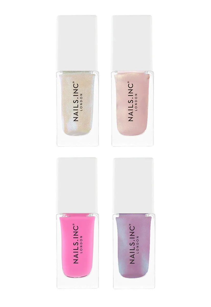 Nails Inc 8 Days of Nails neglelakk 8-pakning krem