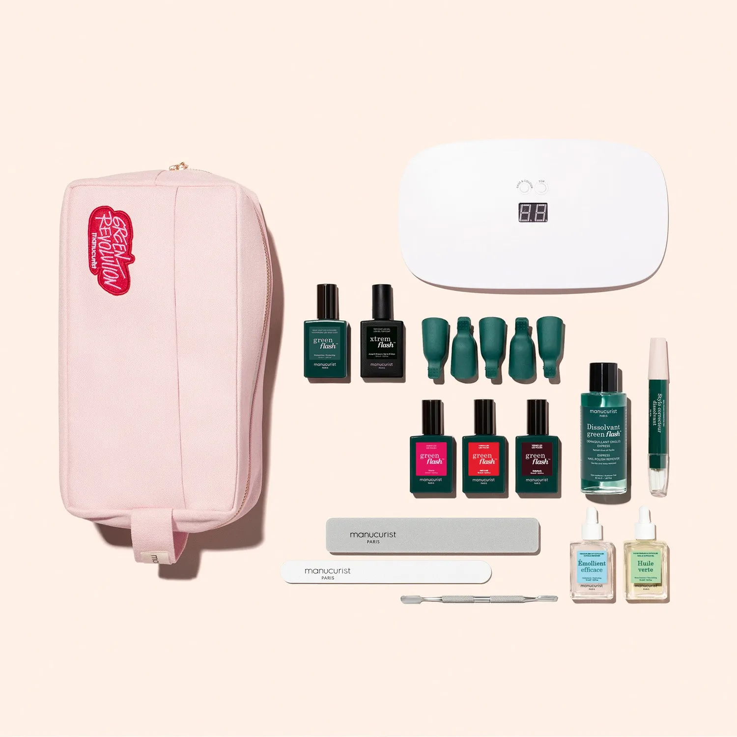 Manucurist Green Flash Trousse Addict neglesett mappe