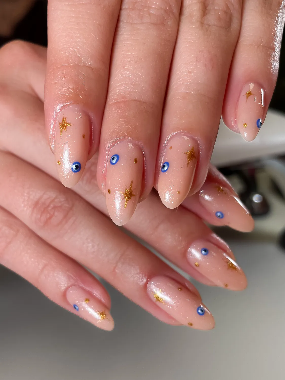 Light Elegance JimmyGel Cappuccino Shimmer byggelakk brun shimmer