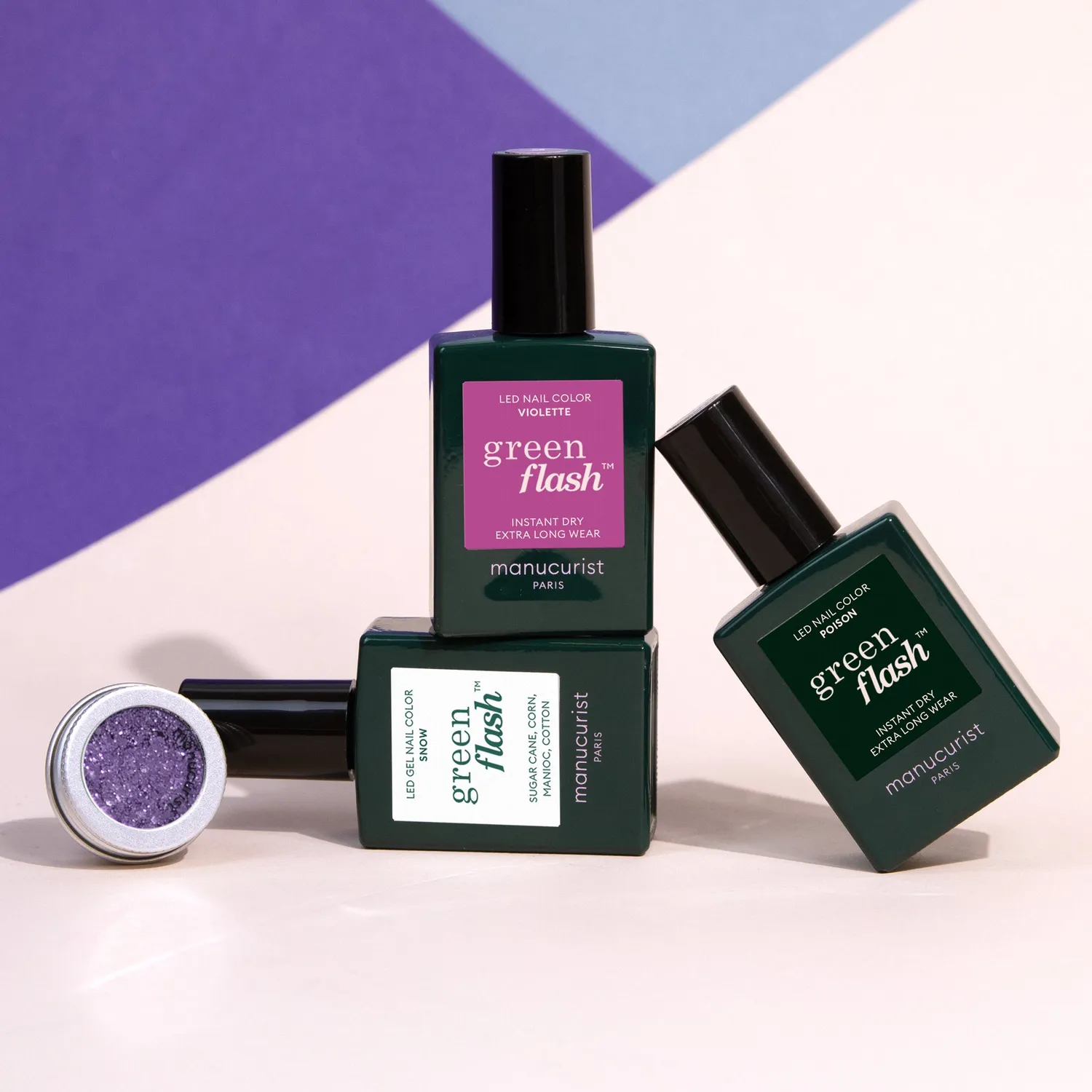 Manucurist Green Flash Witchy neglelakksett trio