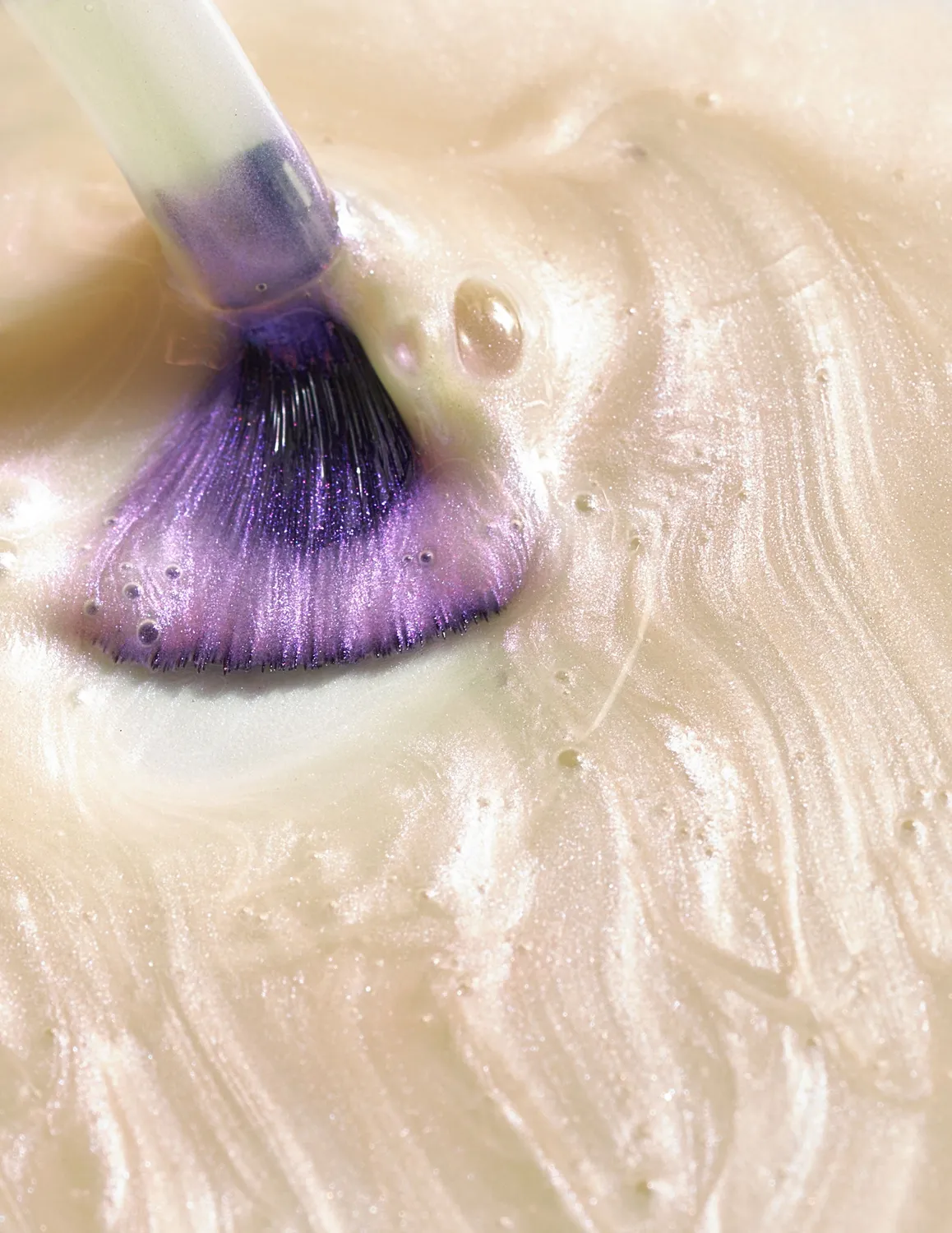 Le Mini Macaron Pearlescence gellakk 8,5 ml transparent shimmer