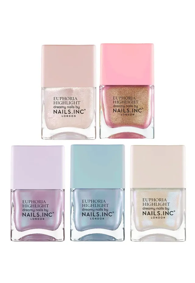 Nails Inc Euphoria Highlight neglelakksett 5-pk skimmer