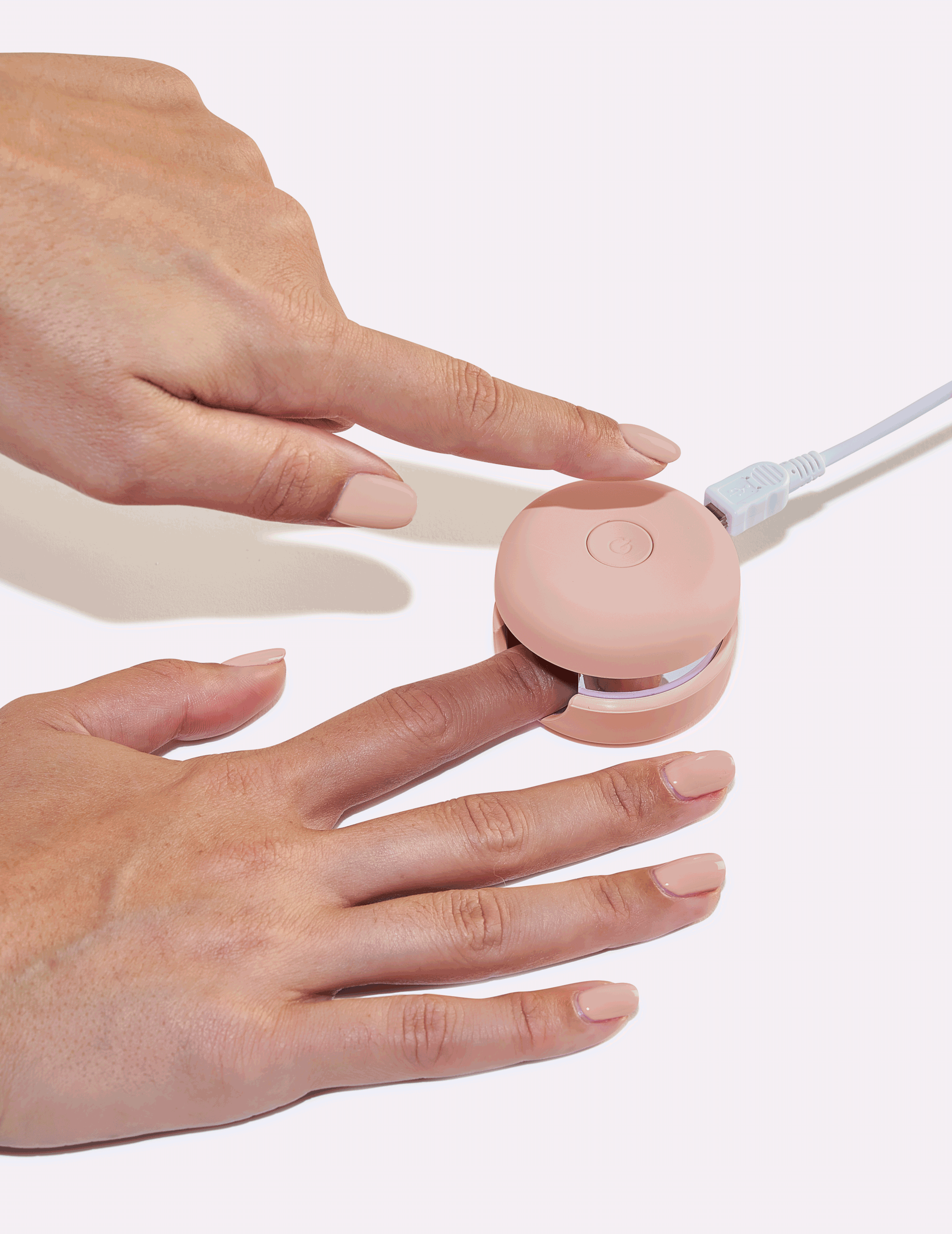 Le Mini Macaron Gel Manikyr Kit Praline gellakksett