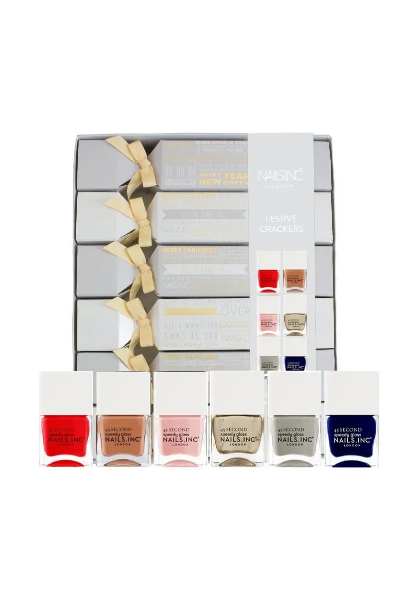 Nails Inc Festive Love neglelakksett 16 deler gave