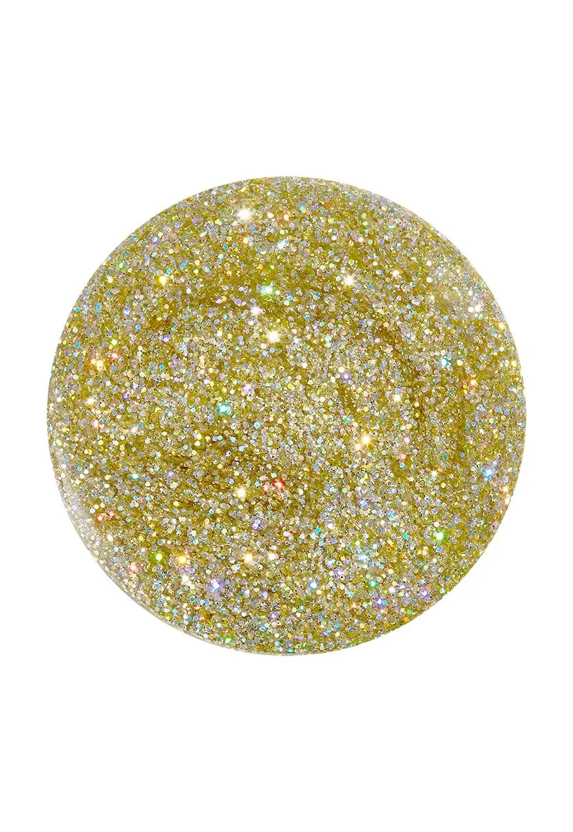 Nails Inc London HD Glitter Always Electric neglelakk gullglitter