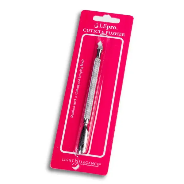 Light Elegance LEpro Cuticle Pusher neglebåndsskyver rustfritt stål