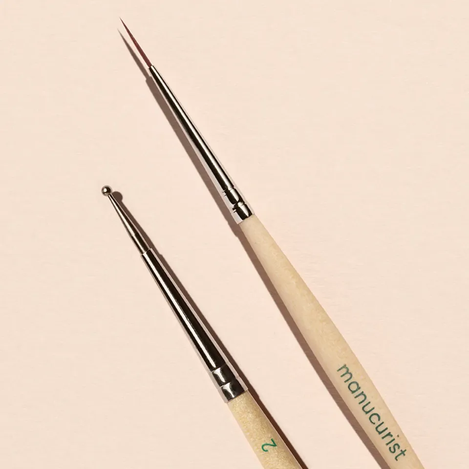 Manucurist Dotting Tool Brush Nail Art Liner Set neglesett