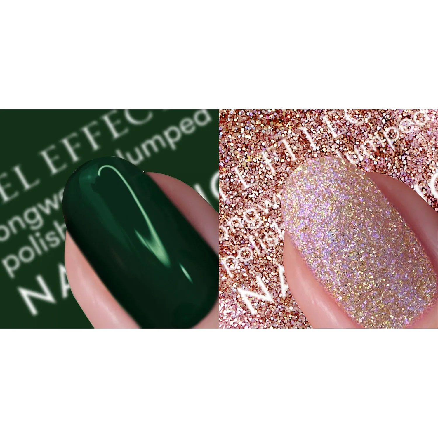 Nails Inc Martini Moment neglelakk duo 2-pakning krem