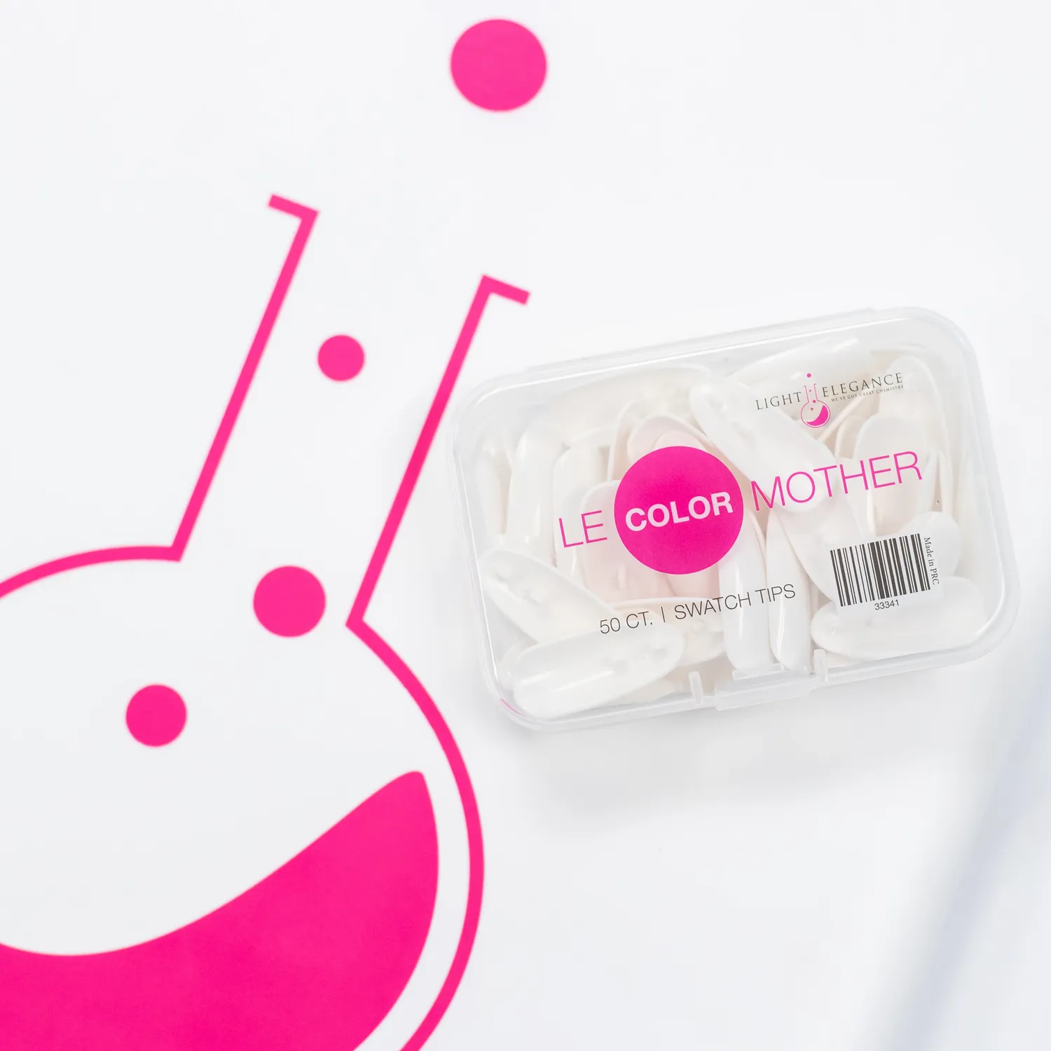 Light Elegance Color Mother fargeprøver 50 stk swatch-tips