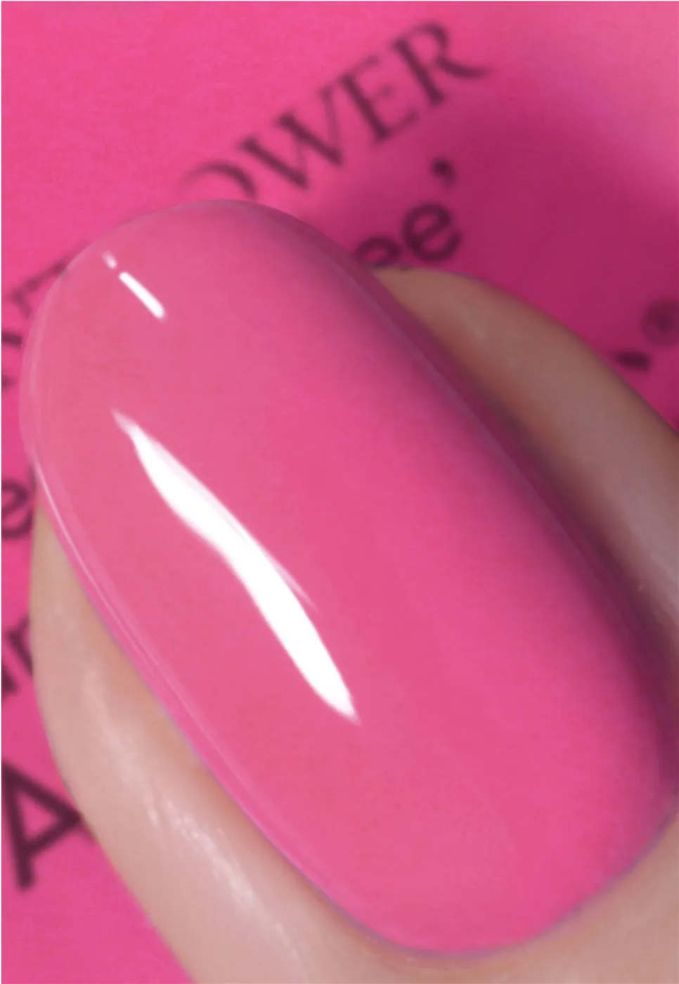 Nails Inc London Plant Power neglelakk U Ok Hun rosa