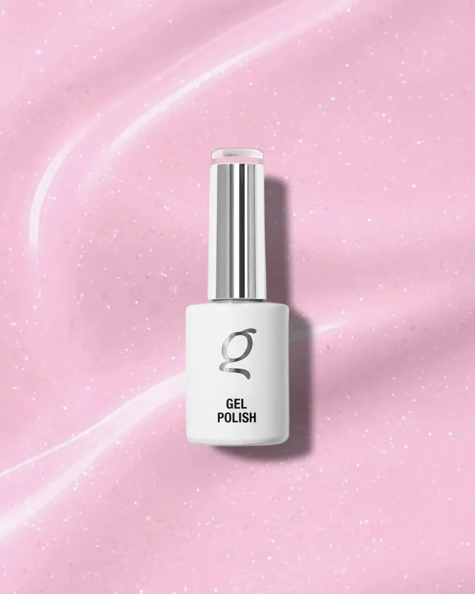 The Gel Collection 223 Say It First gellakk rosa glitter
