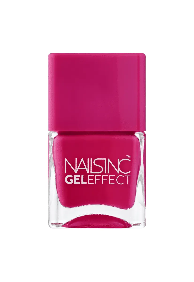 Nails Inc London Chelsea Grove gel effekt neglelakk rød