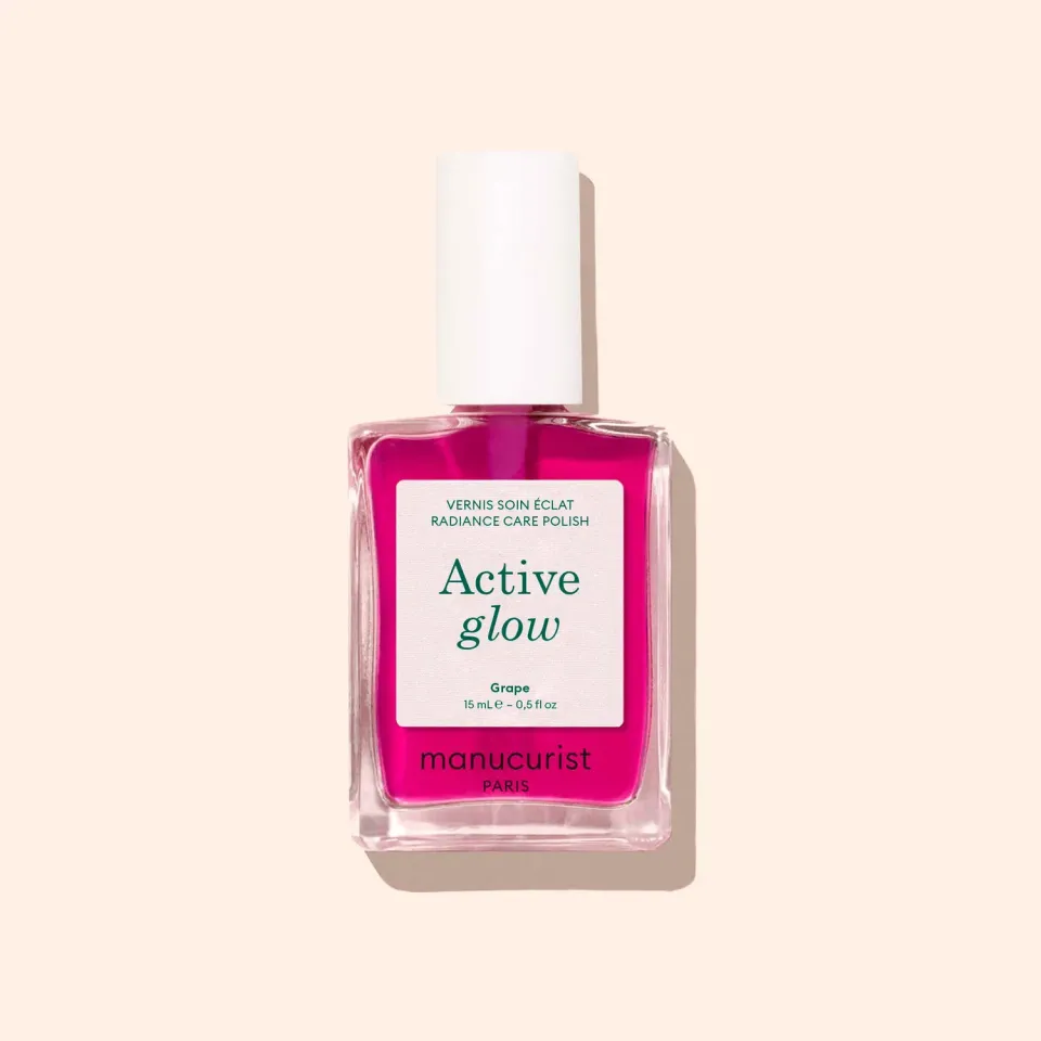 Manucurist Active Glow Grape neglepleie lilla gloss