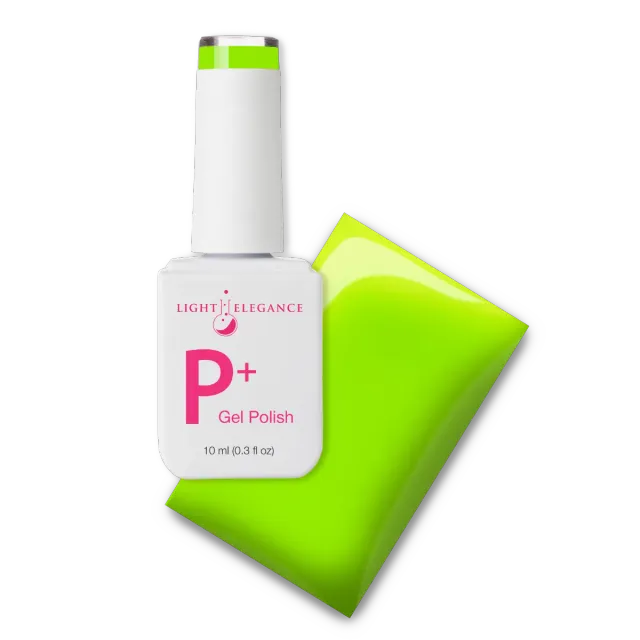 Light Elegance P+ Groovy Green gellakk neongrønn 10 ml
