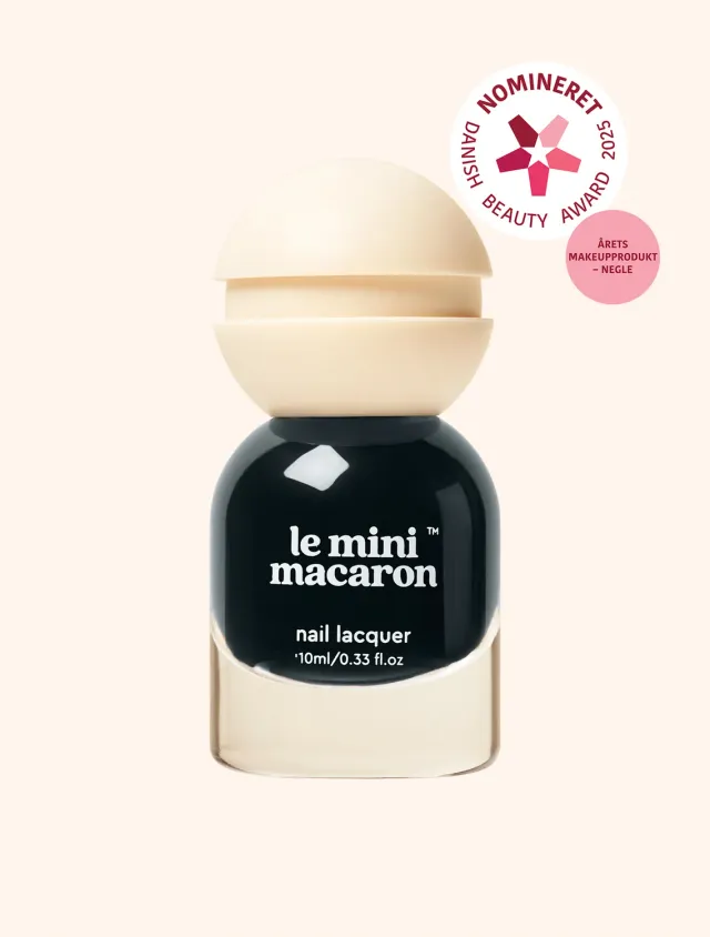 Le Mini Macaron Le Sweet Licorice neglelakk 10 ml svart