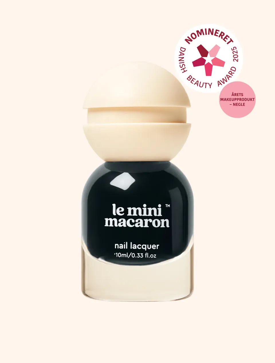 Le Mini Macaron Le Sweet Licorice neglelakk 10 ml svart