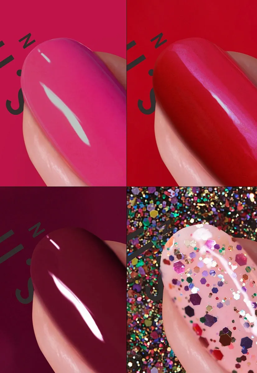 Nails Inc 8 Days of Nails neglelakk 8-pakning krem