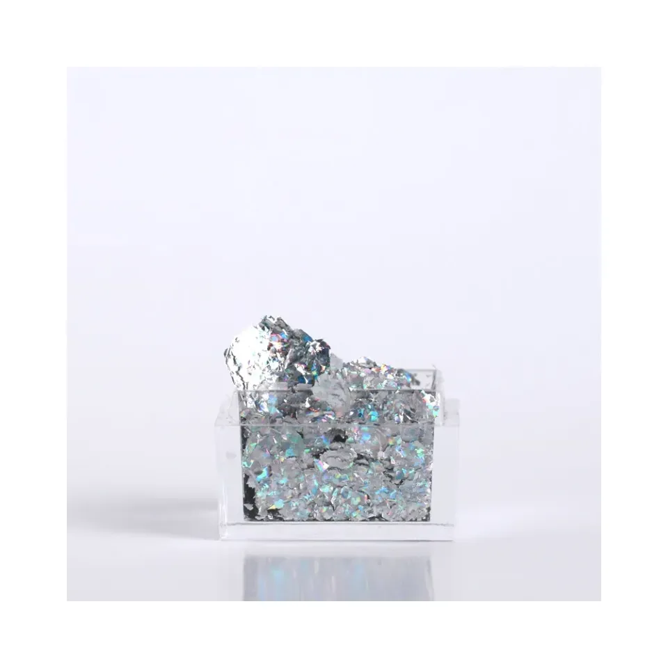Boz Beauty Lounge Holo Silver neglefolie