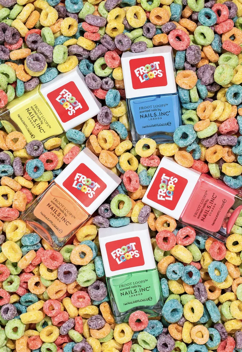 Nails Inc Froot Loops neglelakk 5-pk kremfarger
