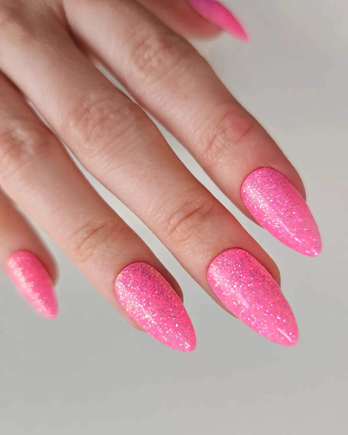 Light Elegance P+ All Talk, No Action glittern 10ml rosa