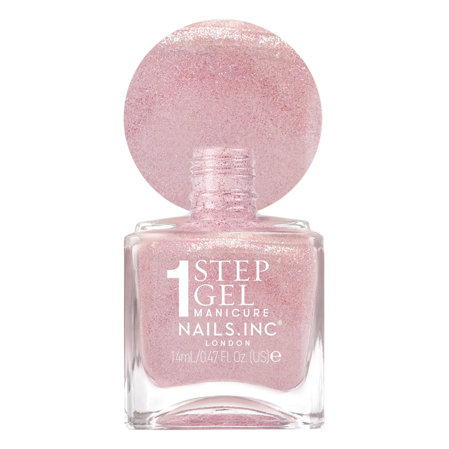 Nails Inc It's Topless Alina neglelakk 1-step gel-effekt