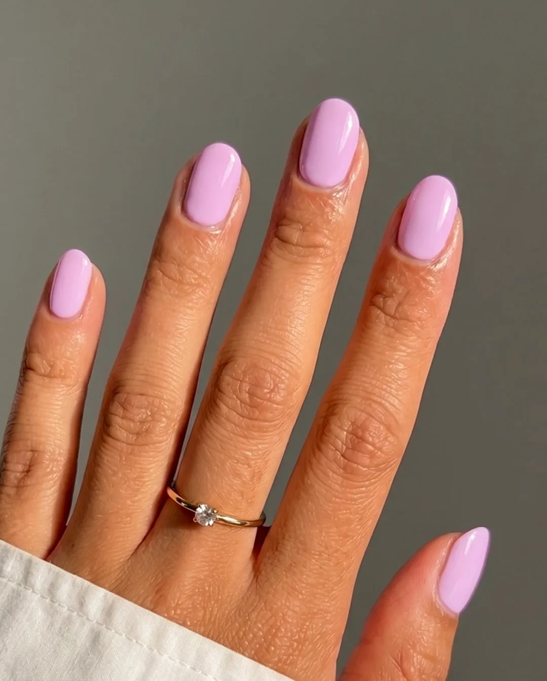 The Gel Collection Gel Polish 120 Enough gellakk pudret lilla