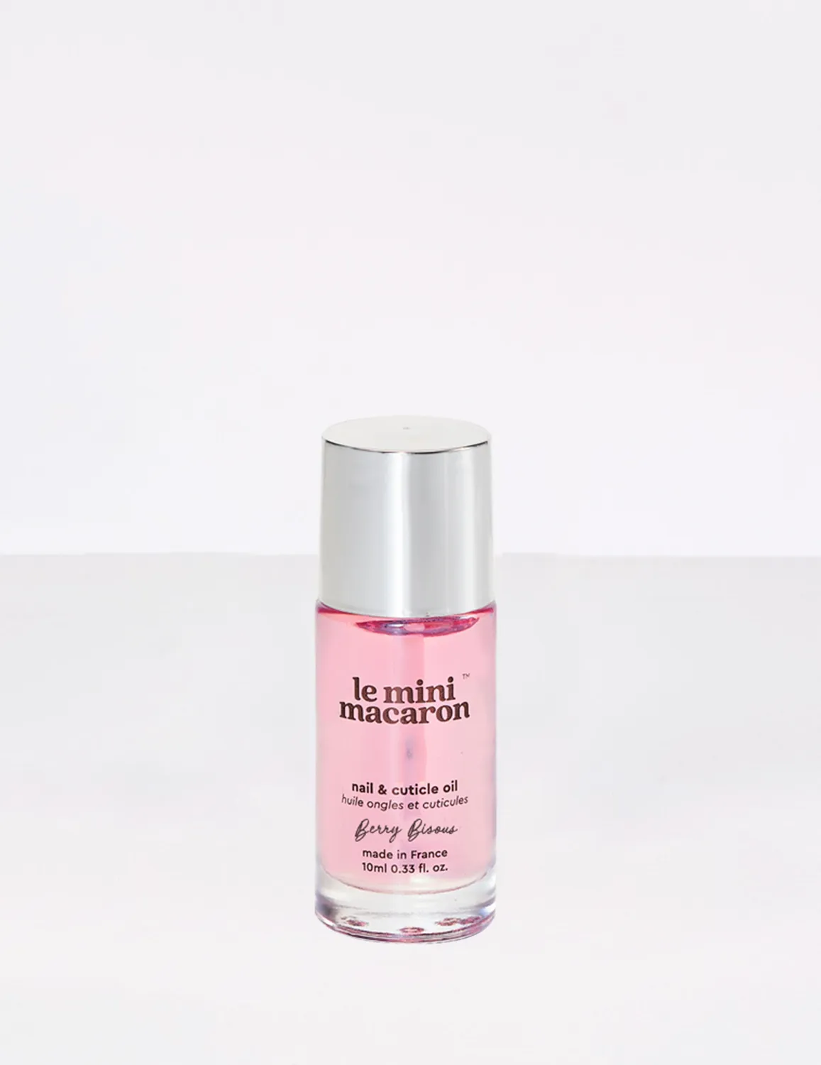Le Mini Macaron Berry Bisous negleolje 10 ml bringebær