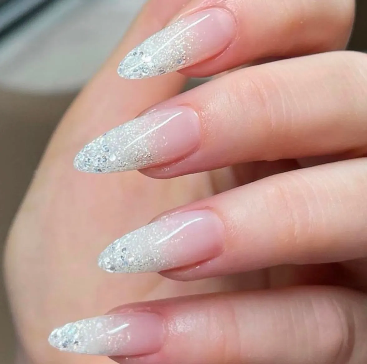 Light Elegance Big Diamond glittergel 10 ml sølv