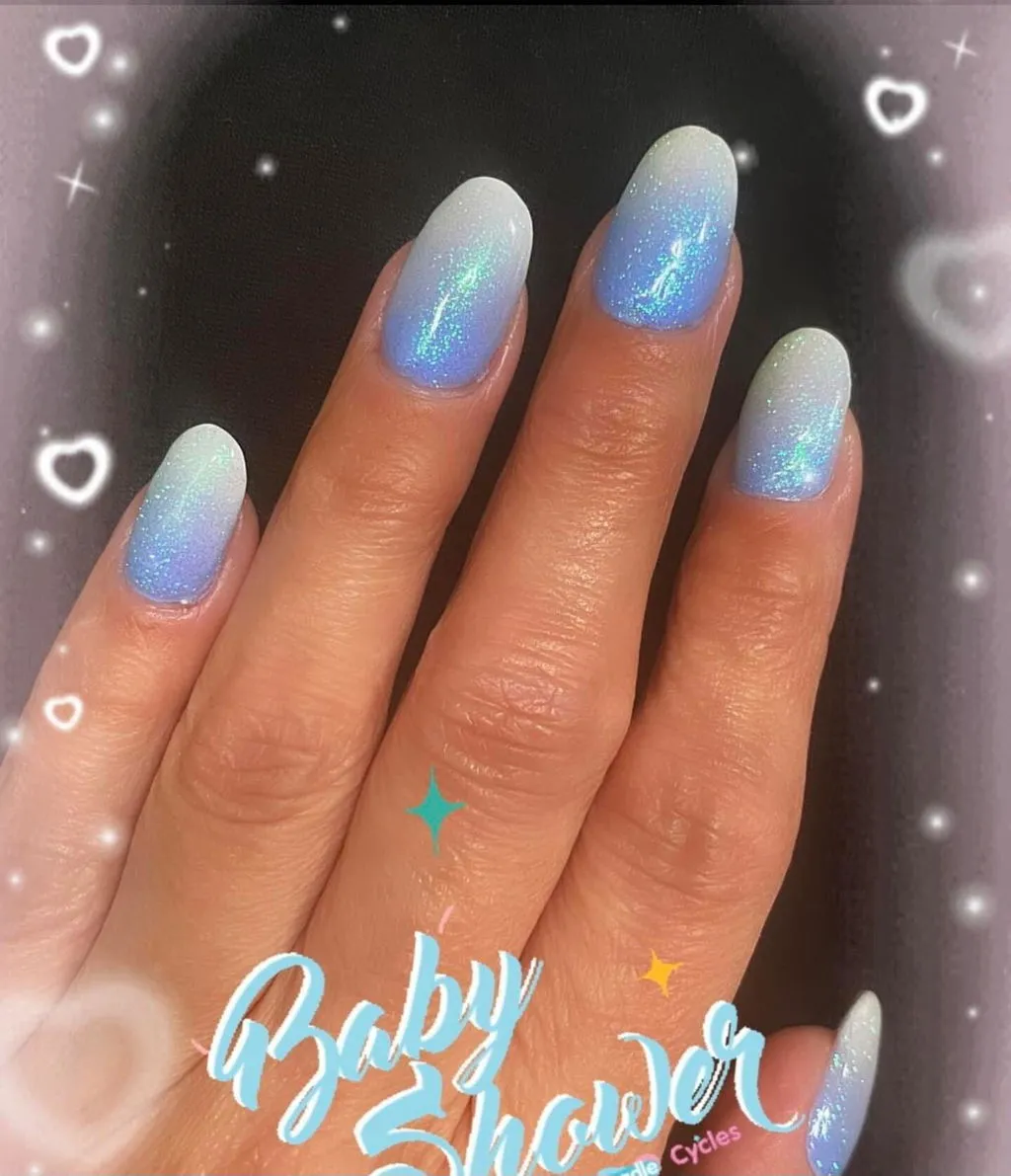 The Gel Collection ombre svamper 8 stk gjenbrukbare