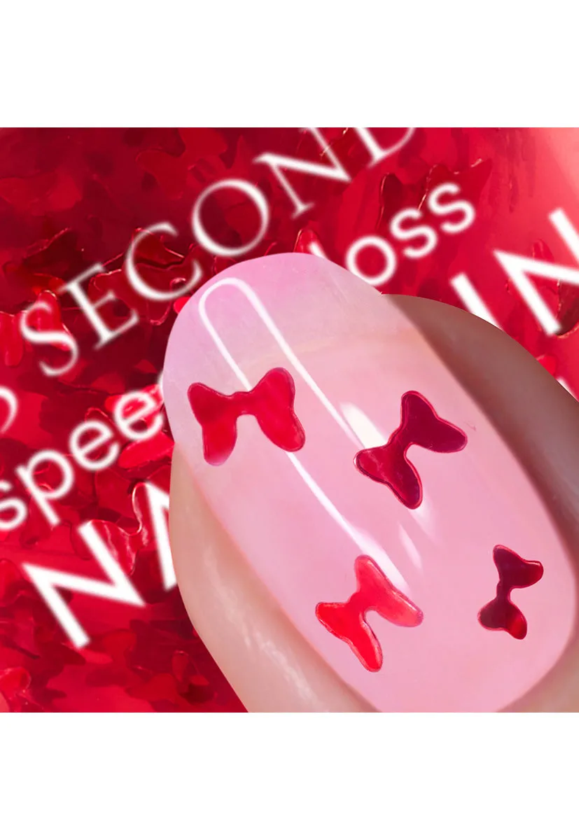 Nails Inc 45 Second Bow Nail Effect overlakk gloss