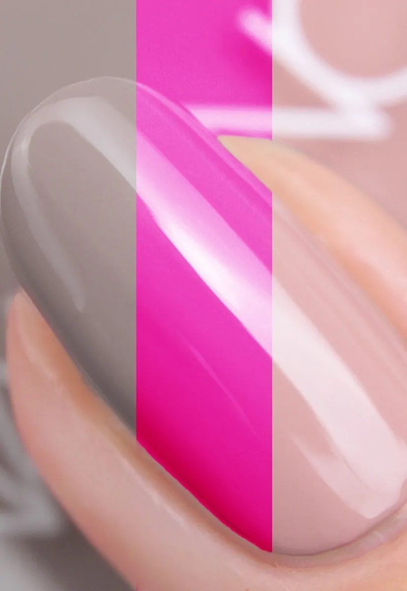 Nails Inc Gel Effect minineglelakk trio krem