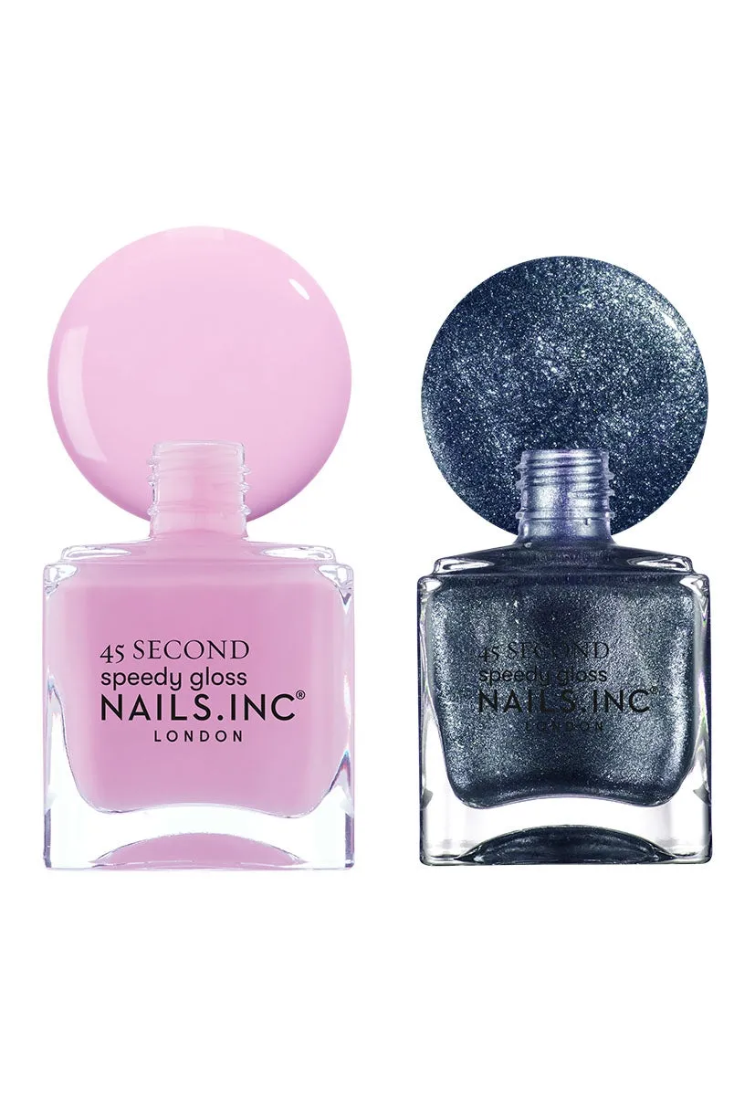 Nails Inc London Influenced neglelakk duo 2-pk krem