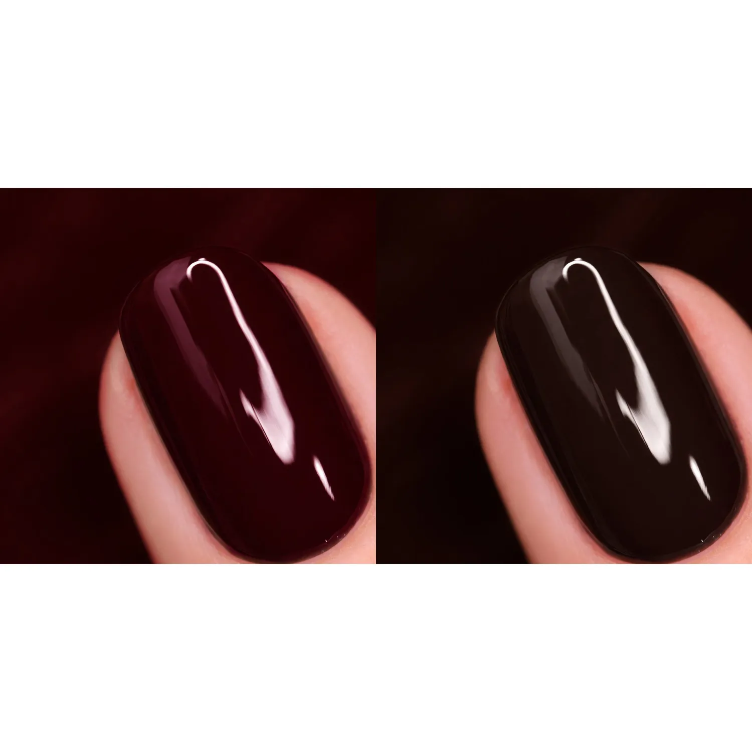 Nails Inc It's Topless Nail Bordeaux duo bordeaux geleffekt