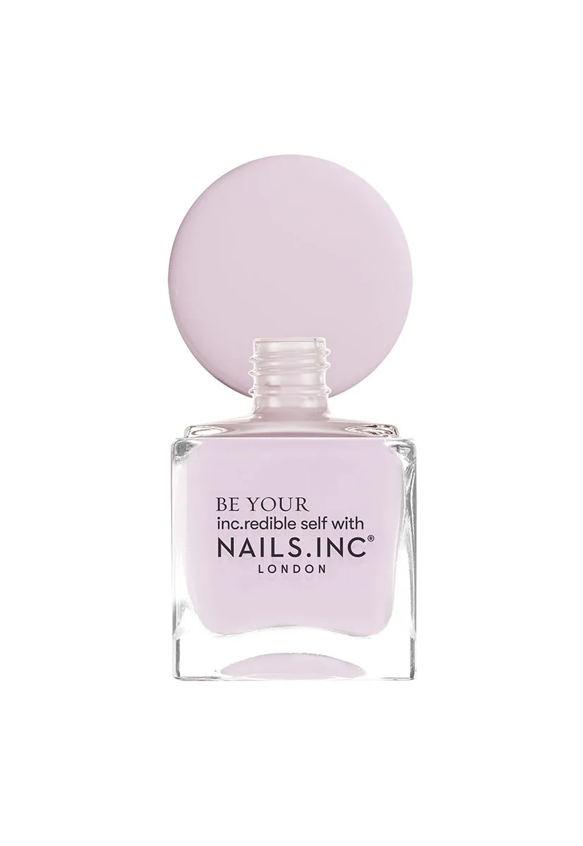 Nails Inc London With Sugar On Top neglelakk lilla glans