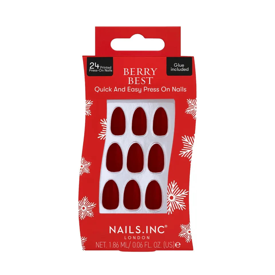 Nails Inc Berry Best press on-negler bær