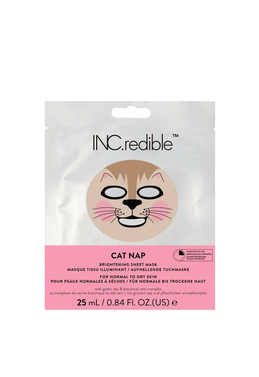 Nails Inc Cat Nap ansiktsmaske brightening