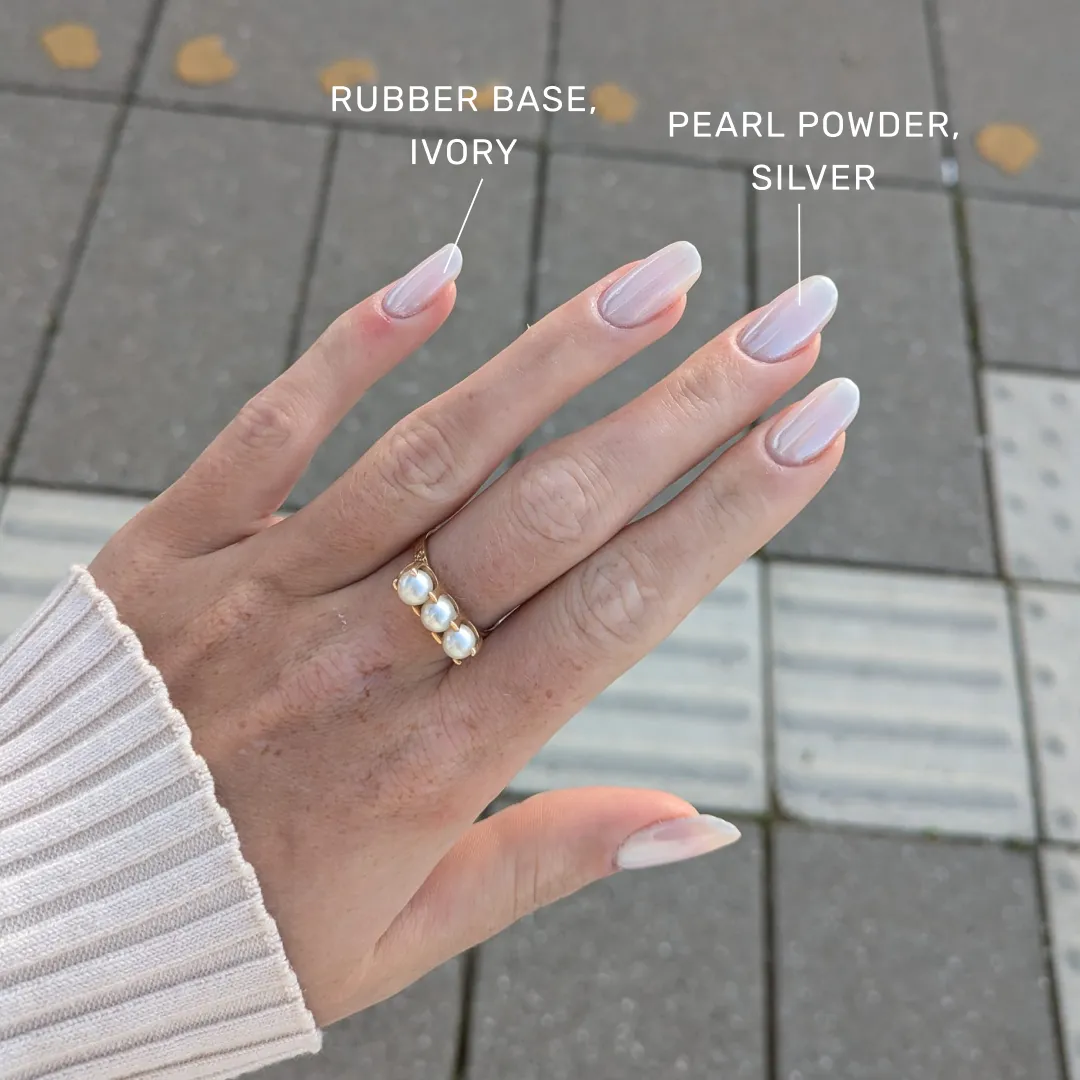 The Gel Collection Rubber Base gel Ivory 10 ml 21FREE