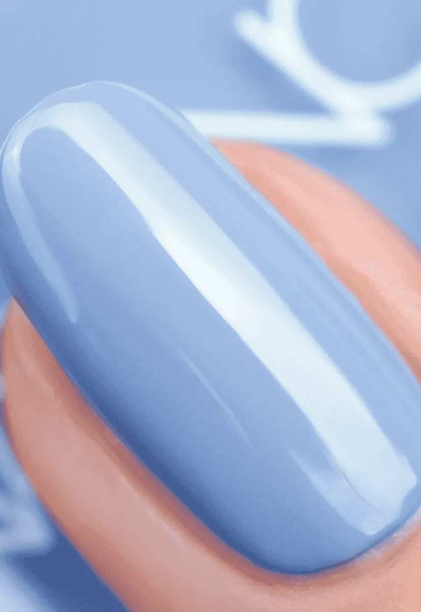 Nails Inc Regents Place geleffekt neglelakk krem