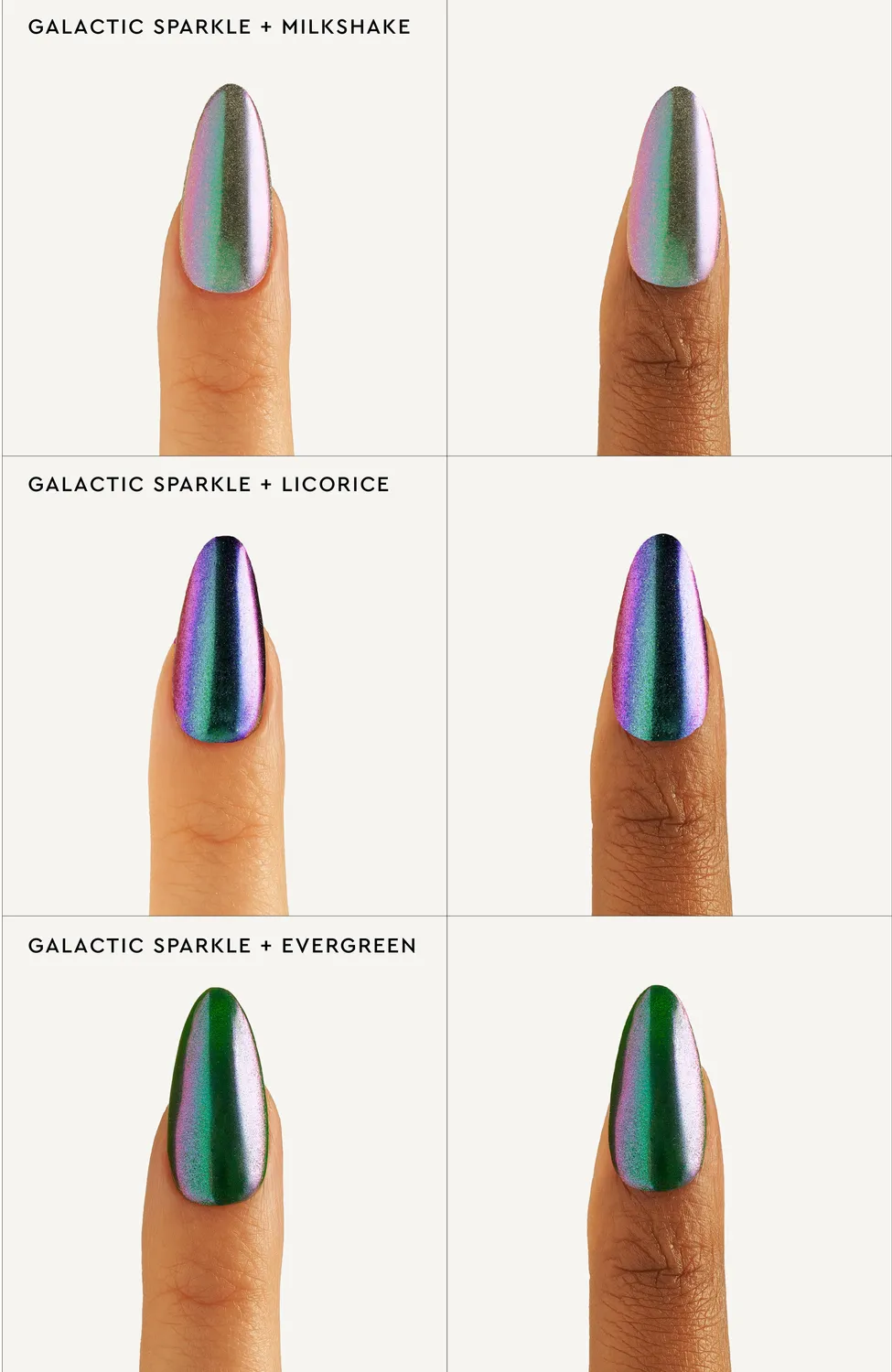 Le Mini Macaron Galactic Sparkle neglepulver 2 ml krom