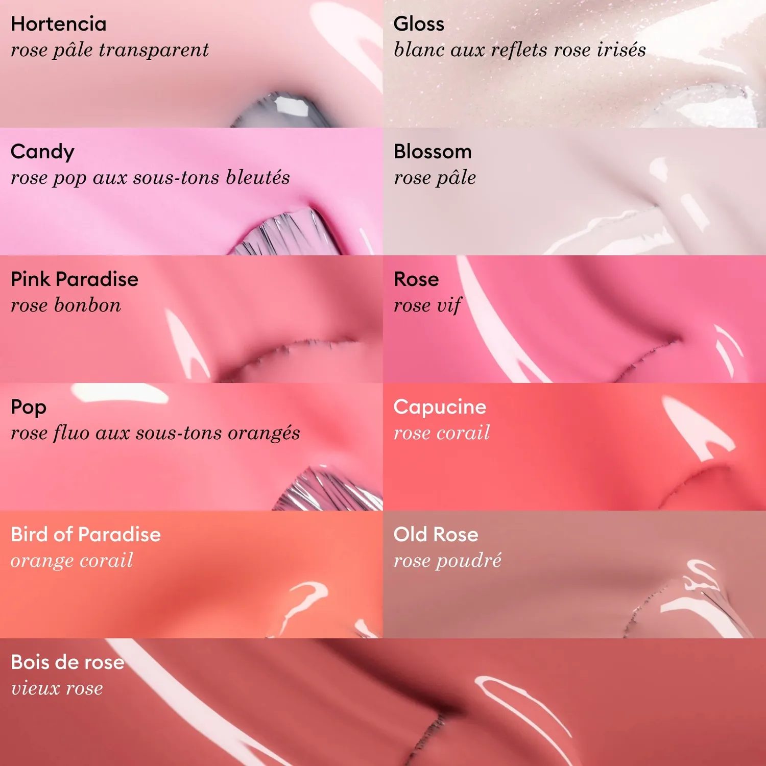 Manucurist Green neglelakk Pink Paradise godterirosa