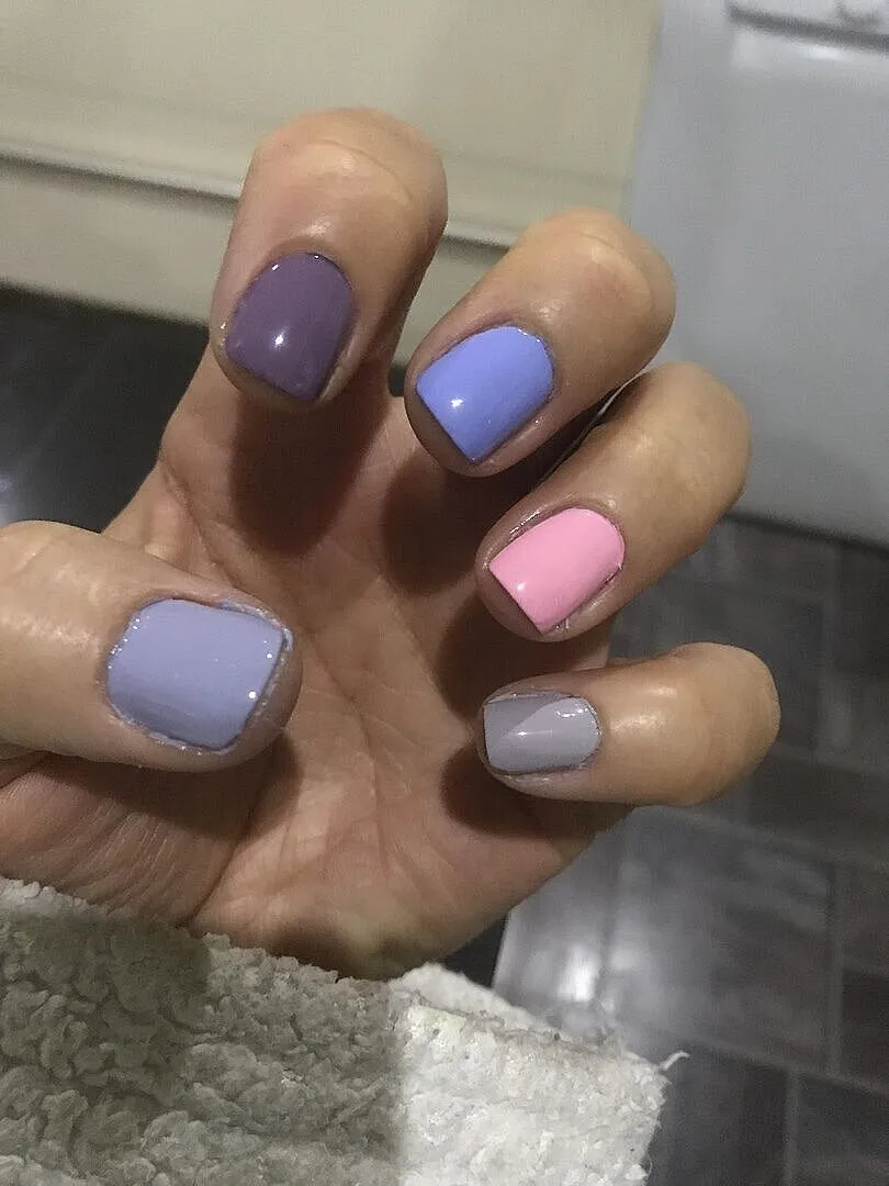 Nails Inc Regents Place geleffekt neglelakk krem