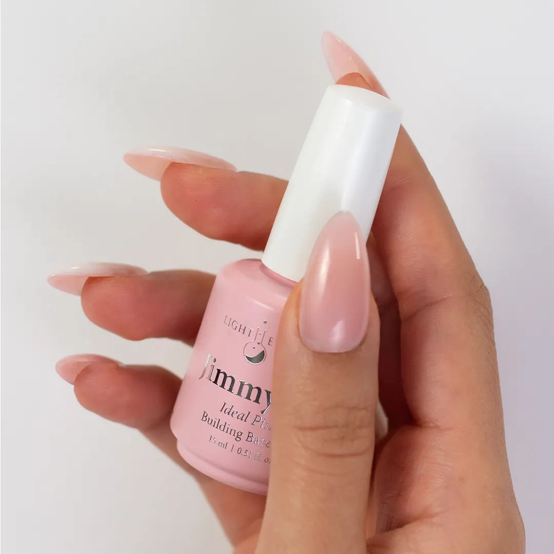 Light Elegance JimmyGel Ideal Pink byggelakk 15 ml rosa
