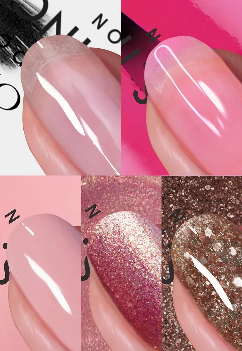 Nails Inc London Townhouse neglelakksett 5-pk krem