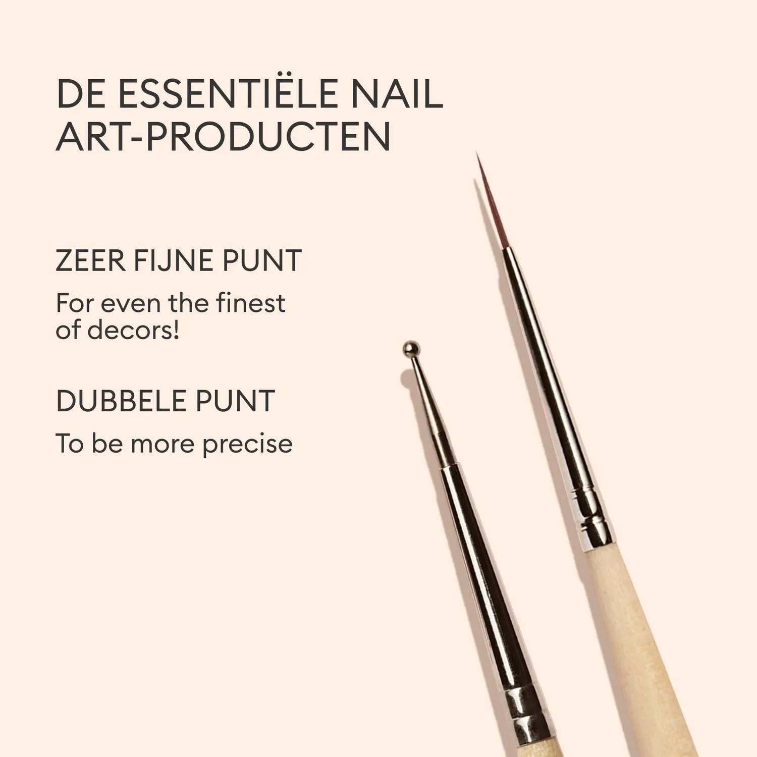 Manucurist Dotting Tool Brush Nail Art Liner Set neglesett