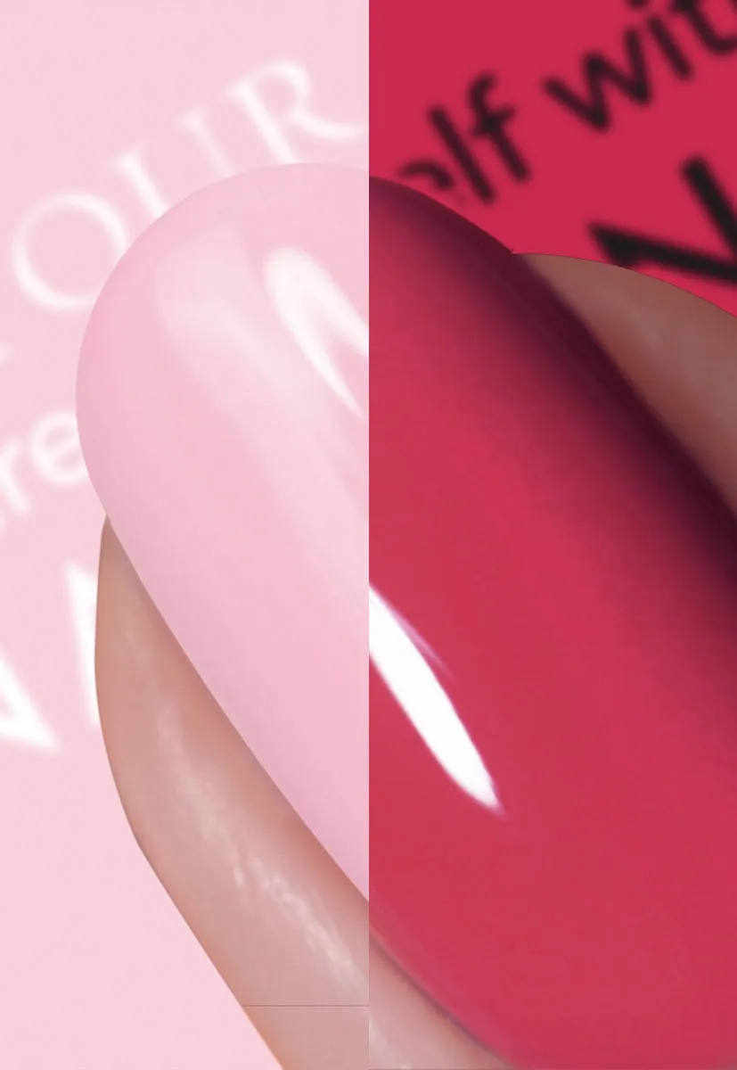 Nails Inc London Sunset Spritz neglelakk duo rød