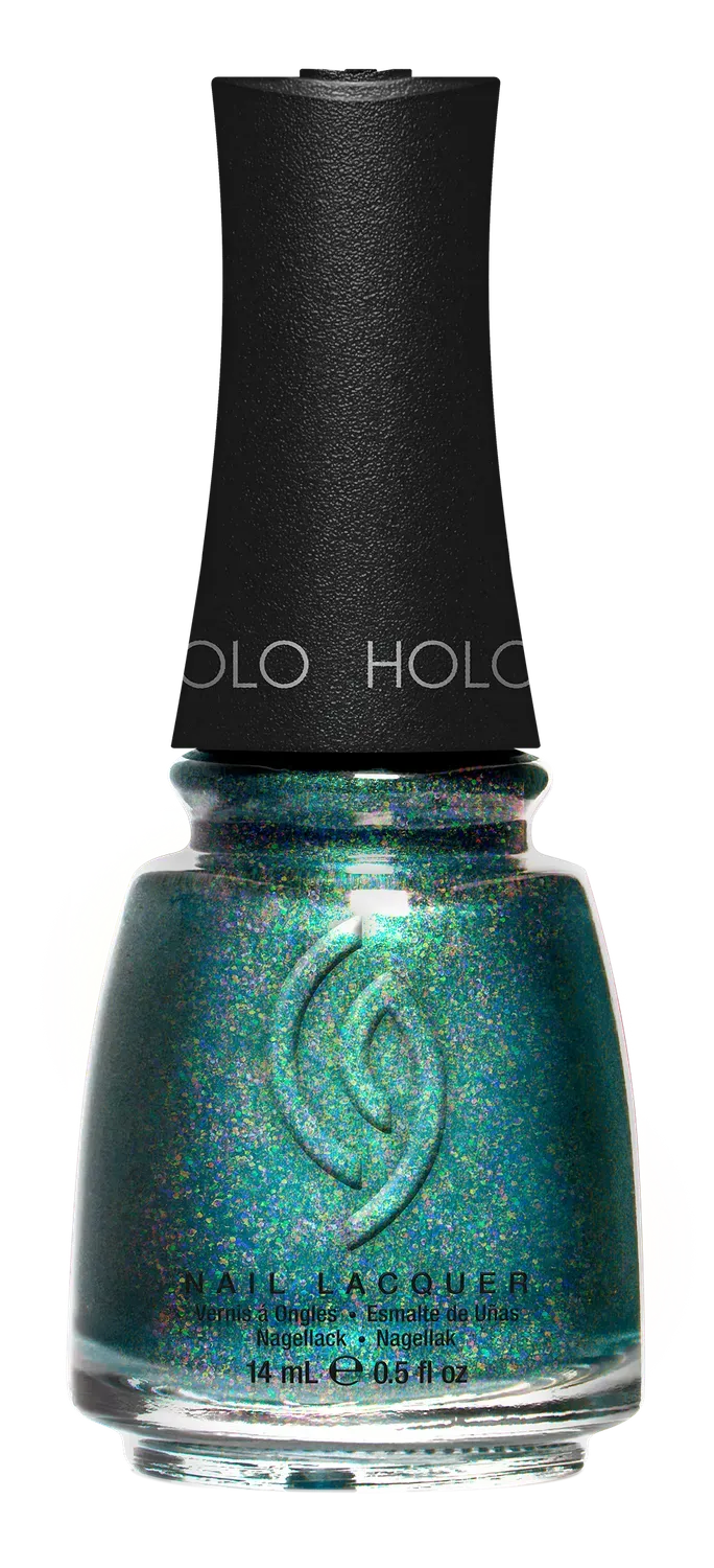 China Glaze Mermaid Signal neglelakk grønn 6 dager