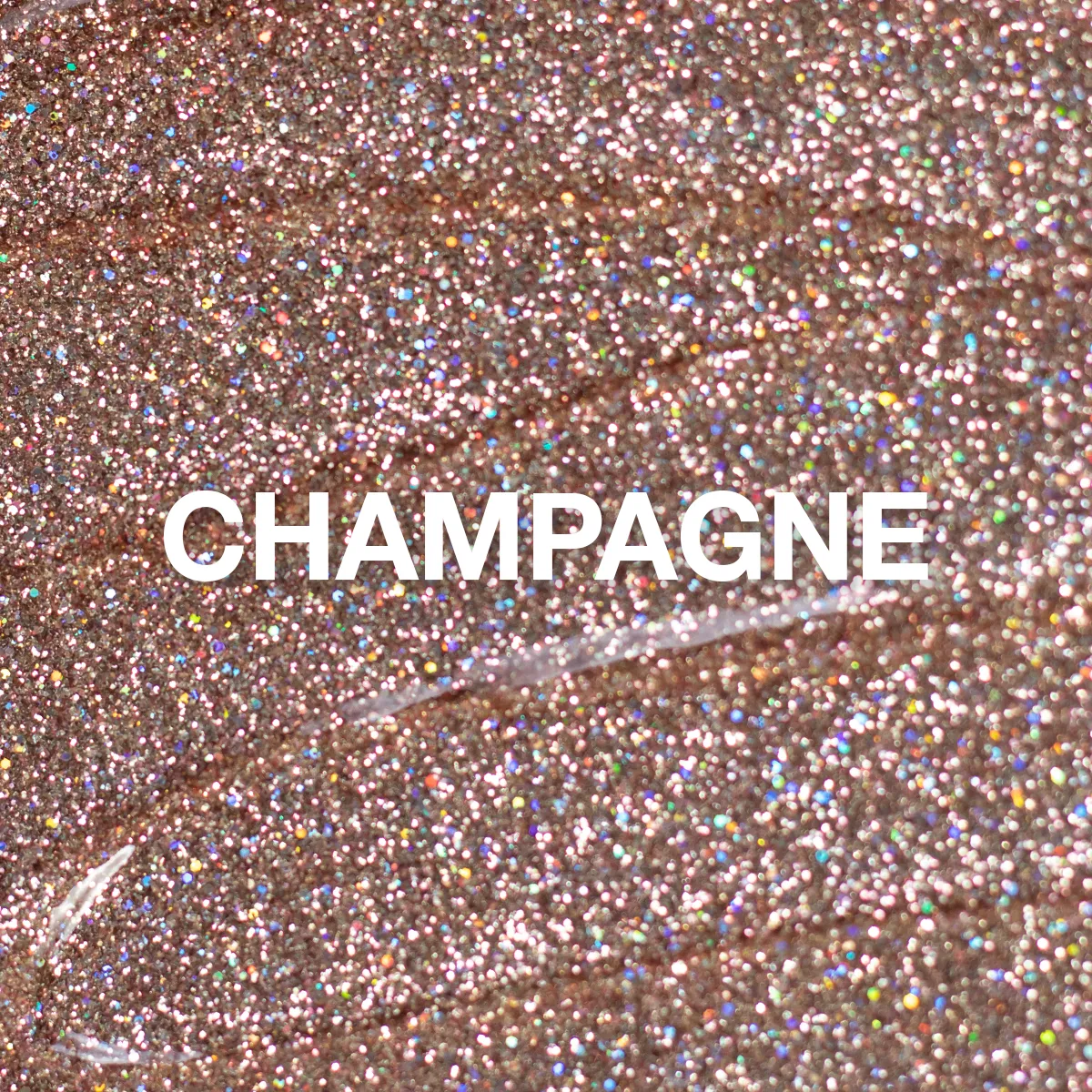 Light Elegance Champagne glittergel 10 ml roségull