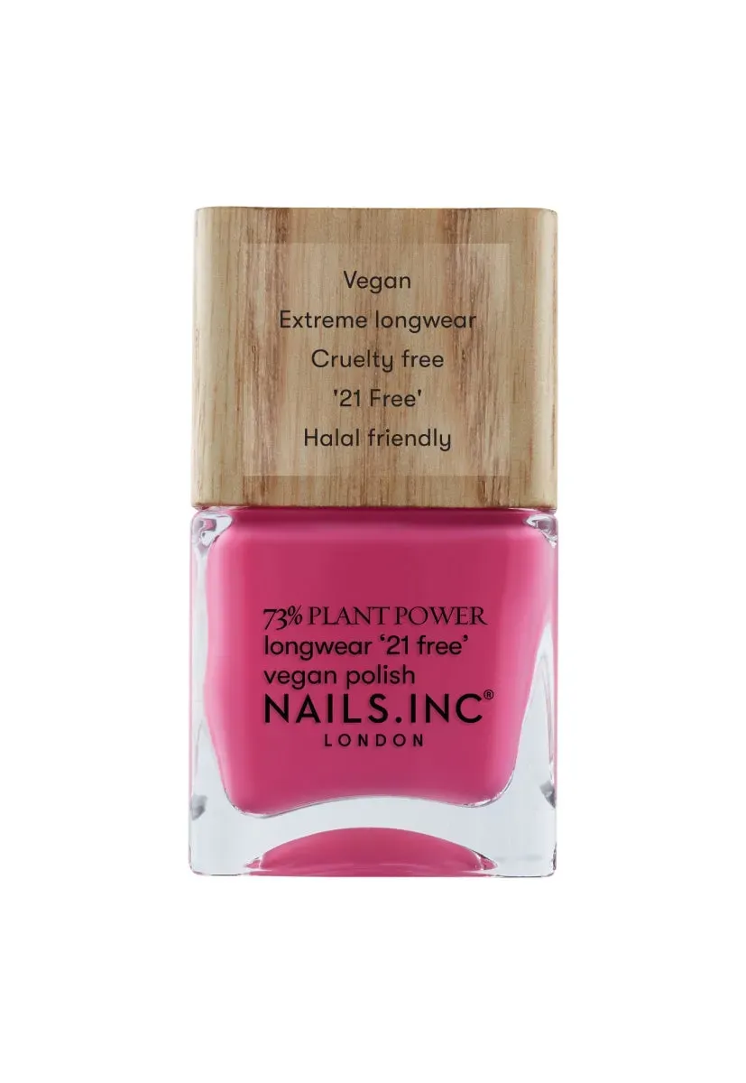 Nails Inc London Plant Power neglelakk U Ok Hun rosa