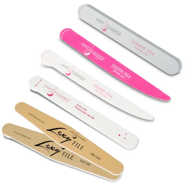 Light Elegance Trial Bundle neglefiler 6-pakning testsett