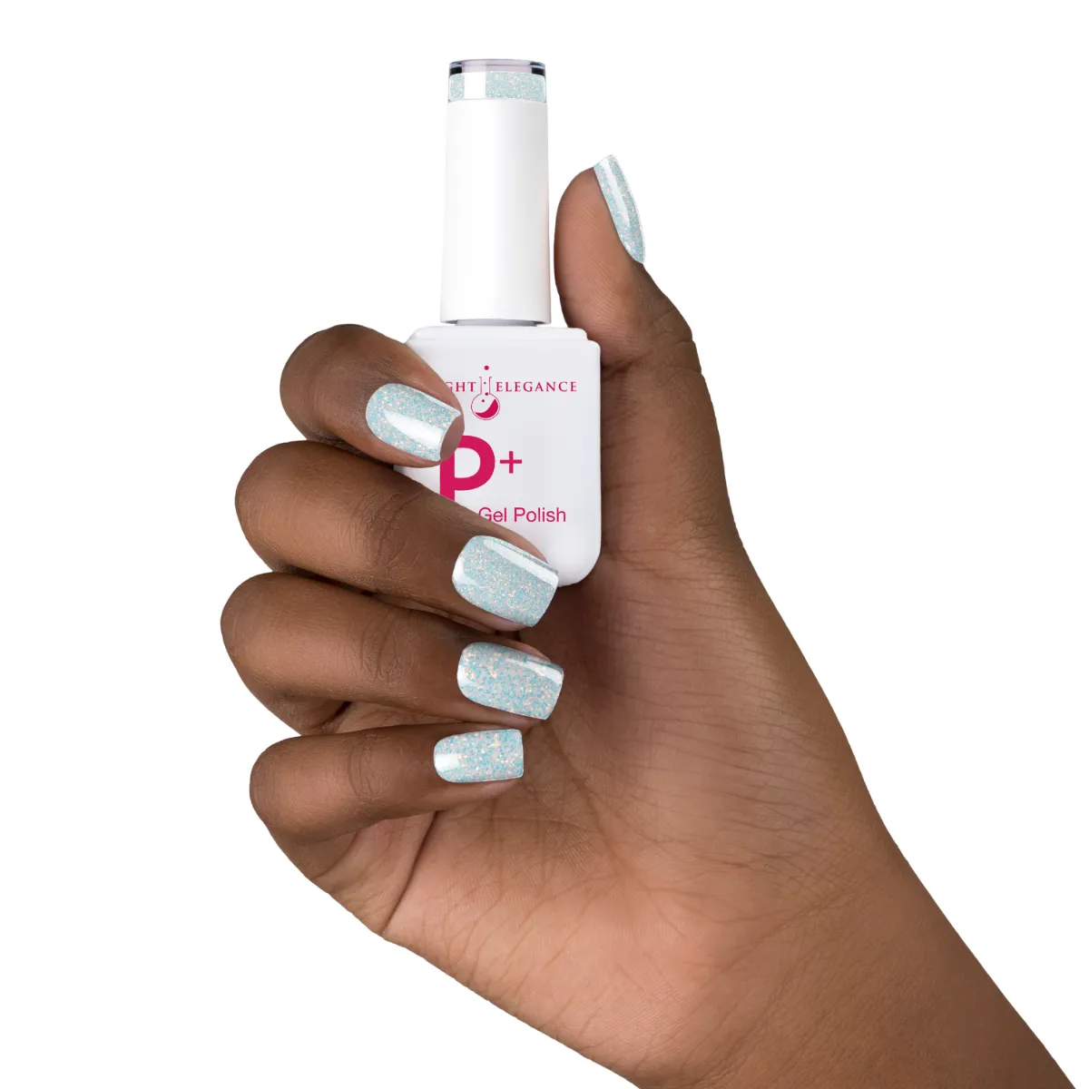 Light Elegance P+ Mother of Pearl gellakk 10 ml perlemor glitter